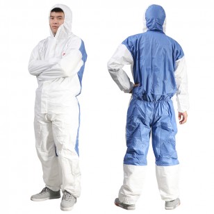 3M防護服防靜電防塵無塵衣服連體服白色透氣化學實驗室工作服